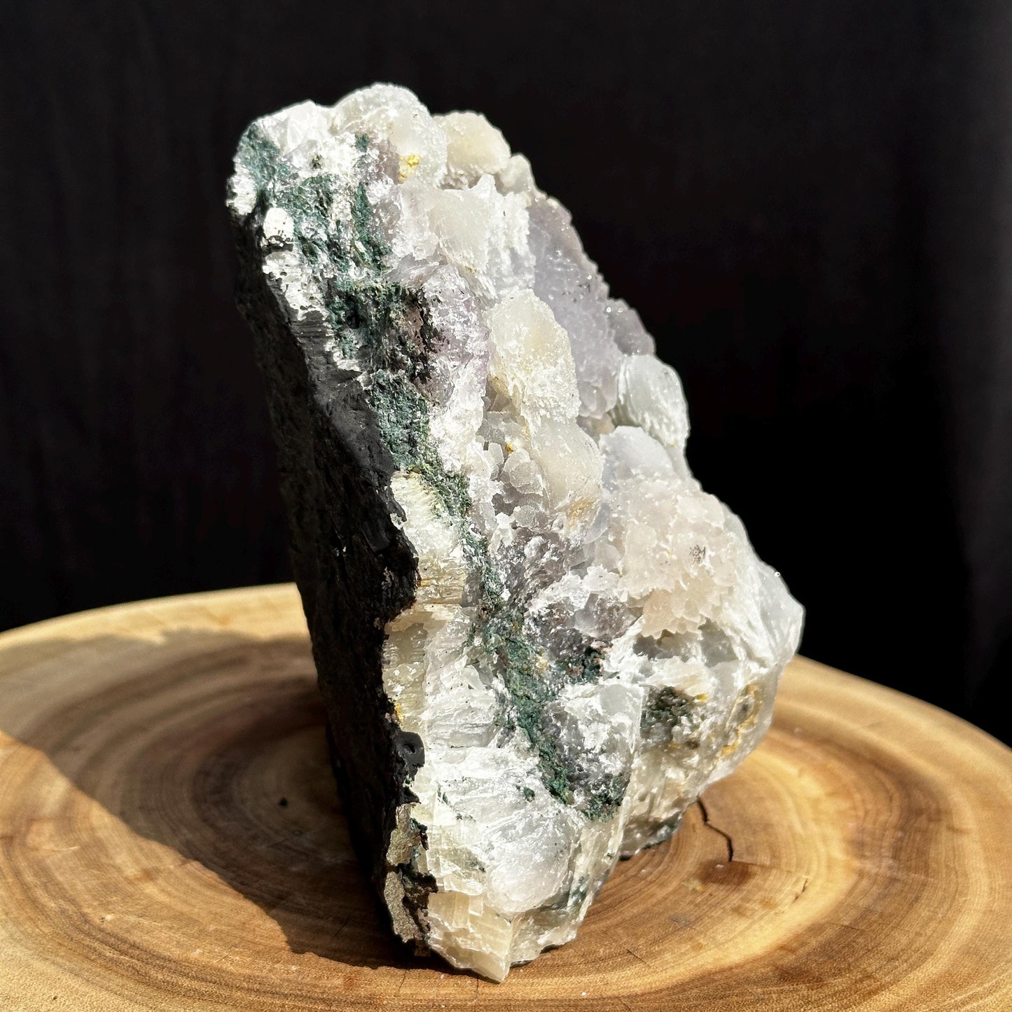 Massive 3.97lb Brazilian Sugar Phantom Quartz Cluster, Skeletal Elestial Smoky Amethyst Specimen, Exact Freestanding Altar Decor 1.8kg