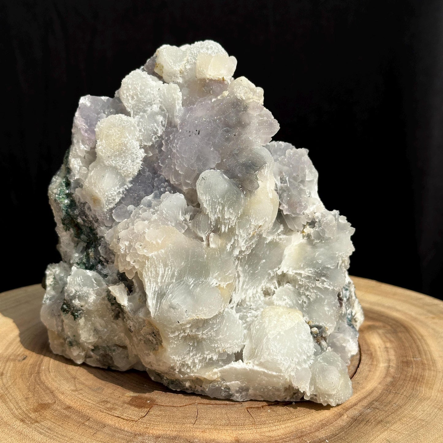 Massive 3.97lb Brazilian Sugar Phantom Quartz Cluster, Skeletal Elestial Smoky Amethyst Specimen, Exact Freestanding Altar Decor 1.8kg