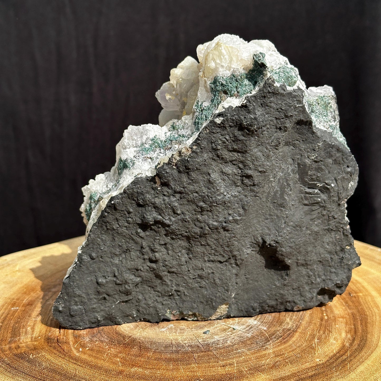 Massive 3.97lb Brazilian Sugar Phantom Quartz Cluster, Skeletal Elestial Smoky Amethyst Specimen, Exact Freestanding Altar Decor 1.8kg