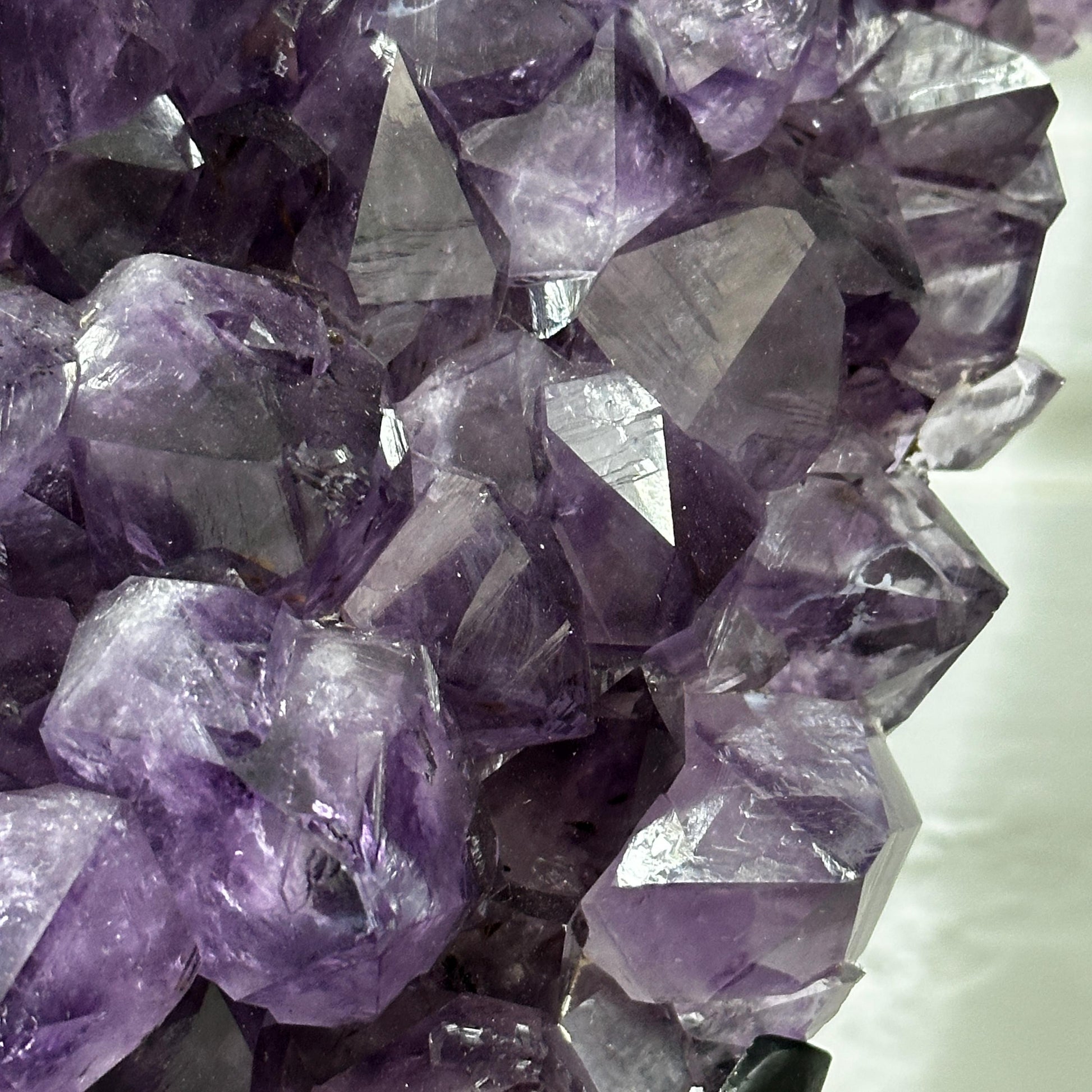 Large Brazilian Amethyst Display Specimen, Natural Purple Crystal Mineral Decor, Raw Amethyst Geode Statement Piece, Exact Piece - view 6