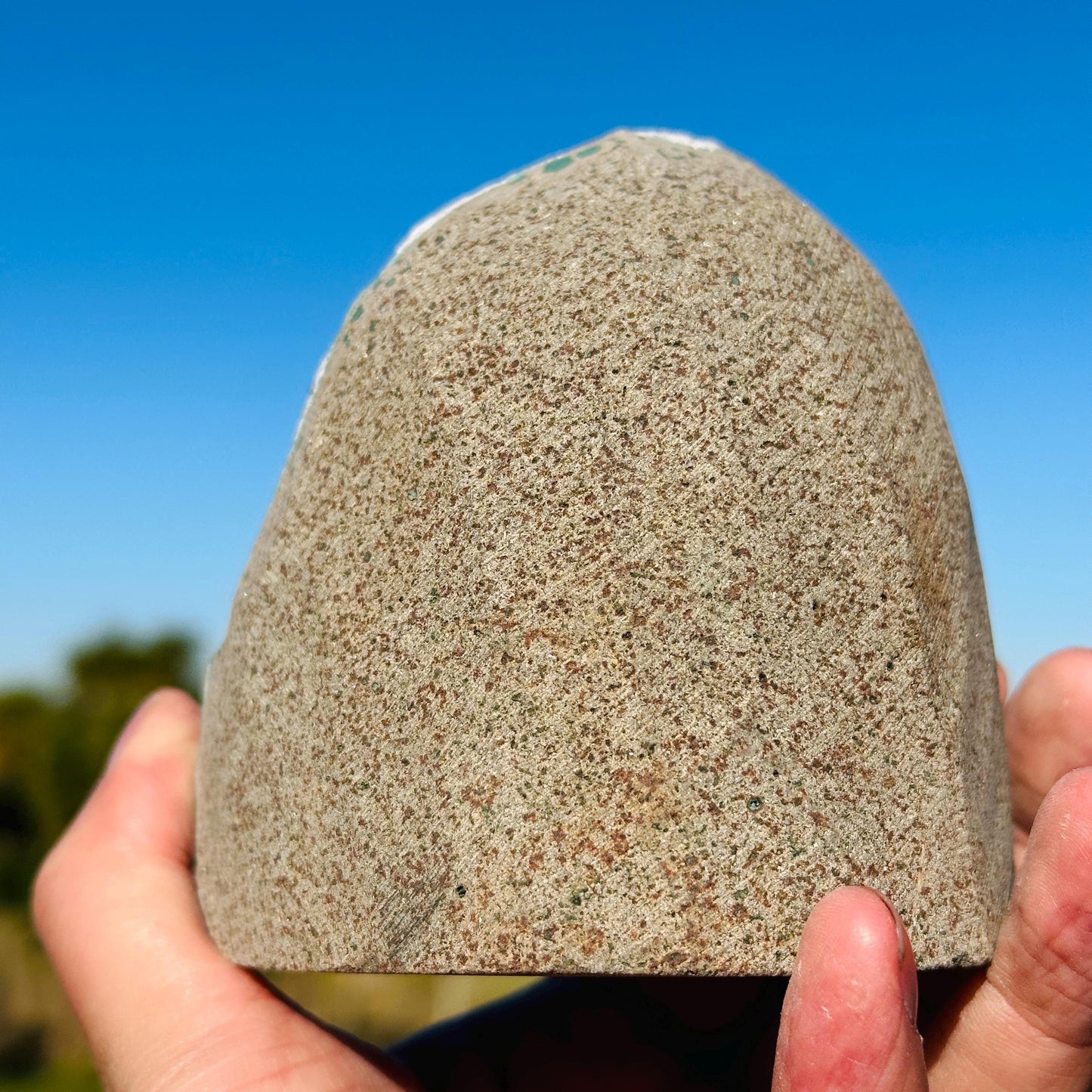 Brazilian Lodolite Quartz Raw Specimen, Scenic Garden Quartz Crystal, Natural Collector Stone Pick Exact A-B - view 7