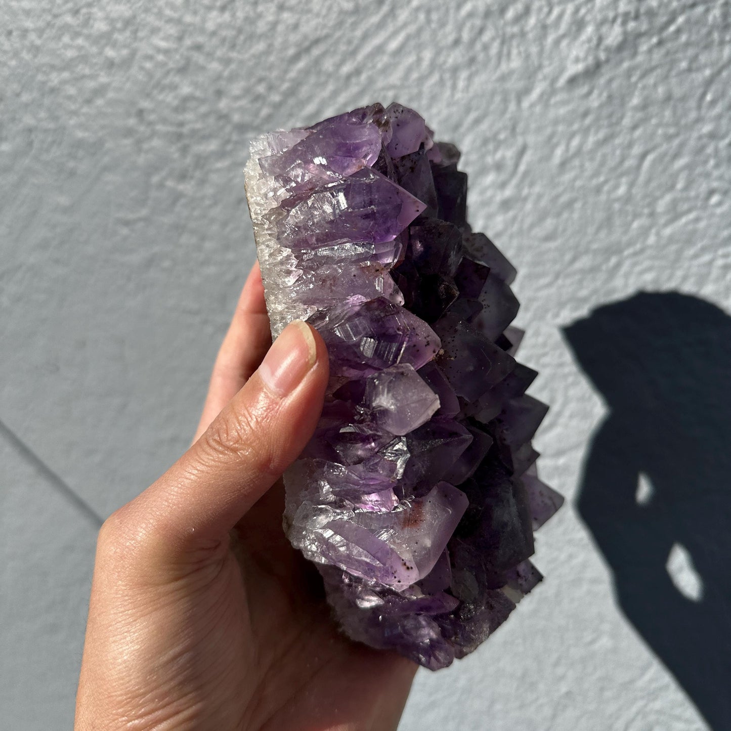 Brazilian Sugar Amethyst Druzy Specimen, Very Sparkly Purple Crystal Raw Stone, FedEx from Brazil Pick Exact A-B