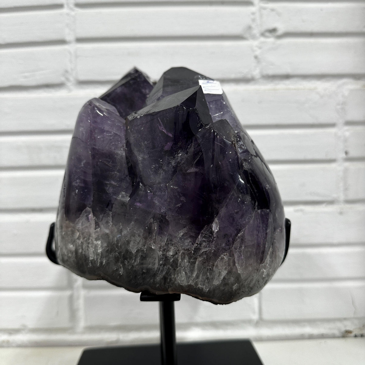 Extra Large Brazilian Amethyst Display Specimen, Natural Purple Crystal Cluster Decor, One of a Kind Statement Piece - view 2