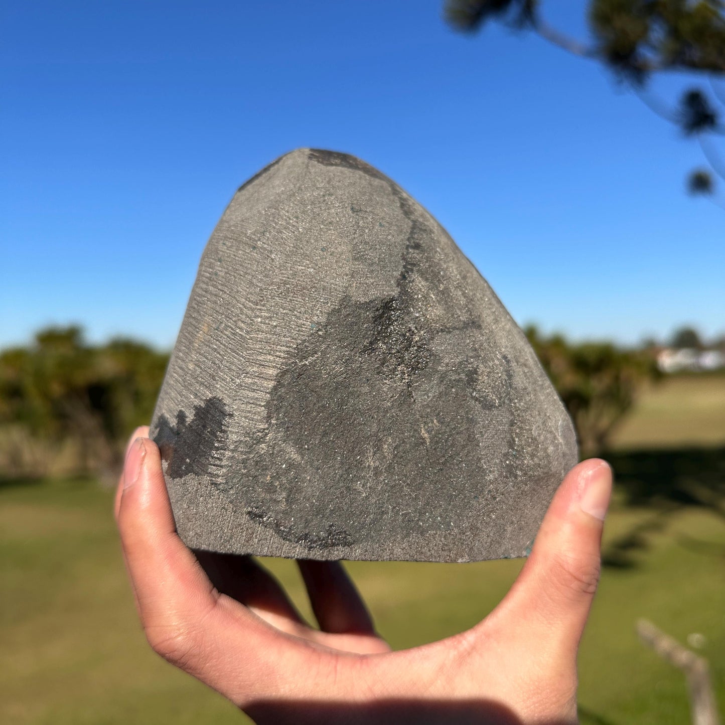 Brazilian Lodolite Quartz Geode Cave, Scenic Garden Quartz Crystal, Natural Druzy Display Pick Exact A-B - view 8