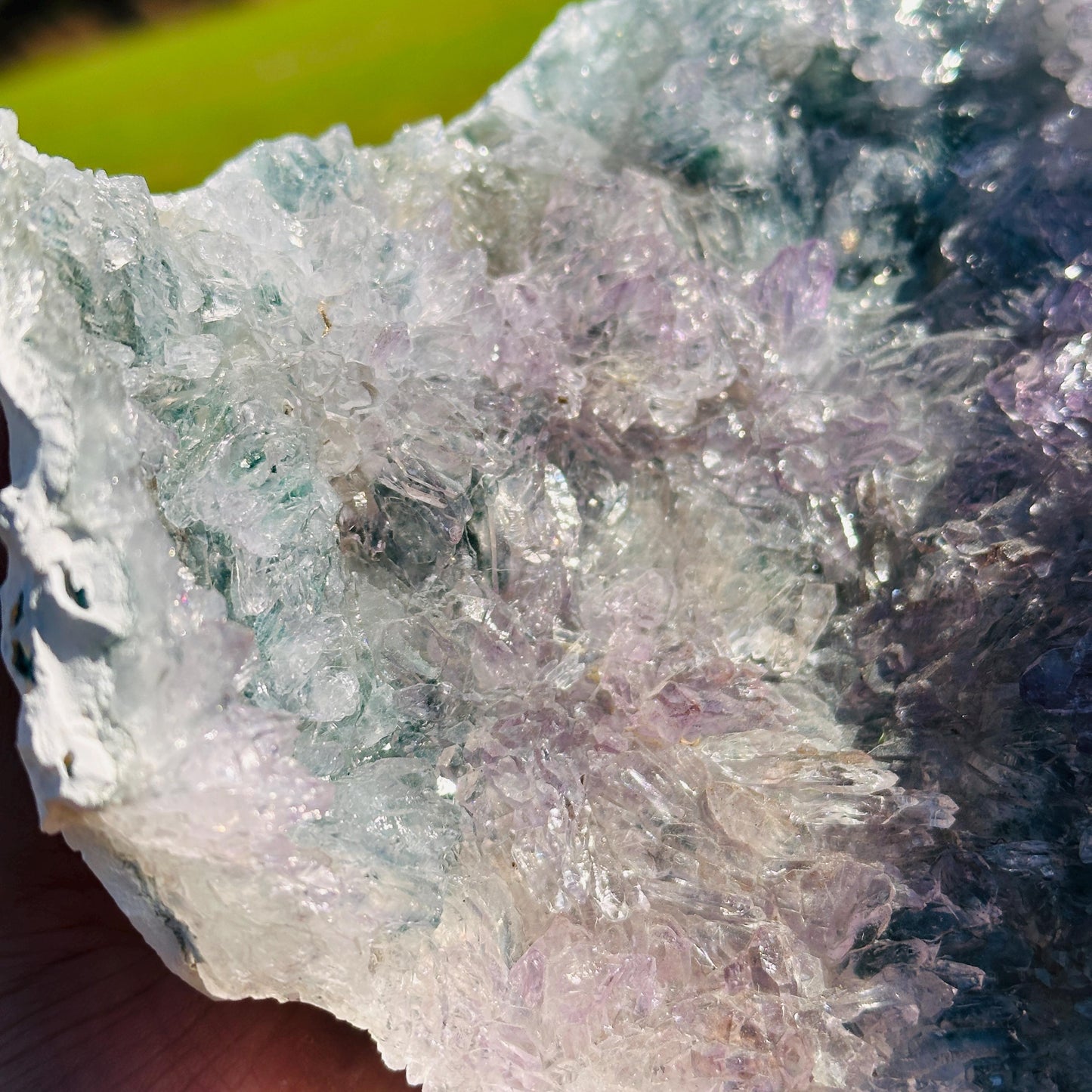 High Quality Brazilian Lodolite Quartz Raw Specimen, Scenic Garden Quartz Crystal, Natural Collector Stone