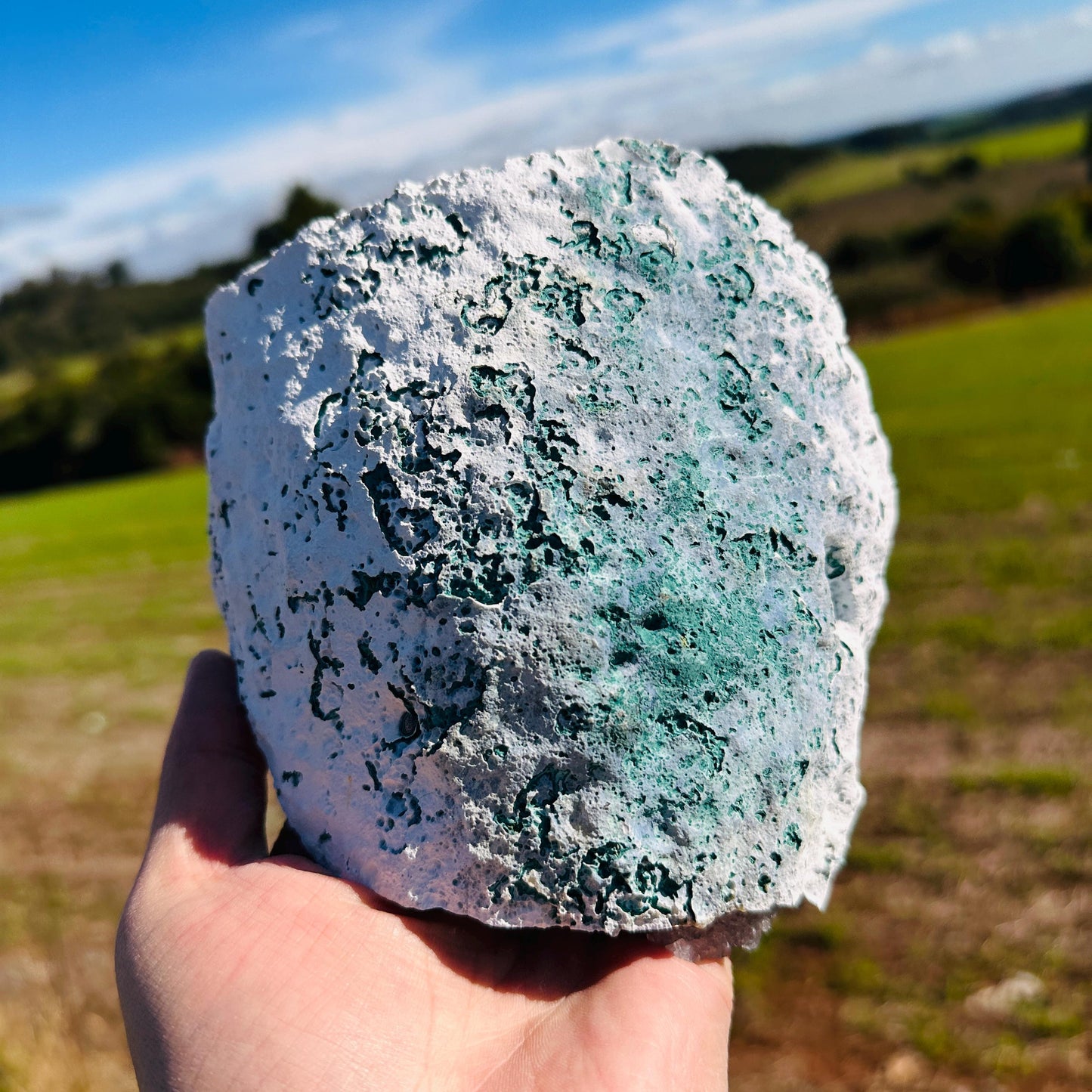 High Quality Brazilian Lodolite Quartz Raw Specimen, Scenic Garden Quartz Crystal, Natural Collector Stone