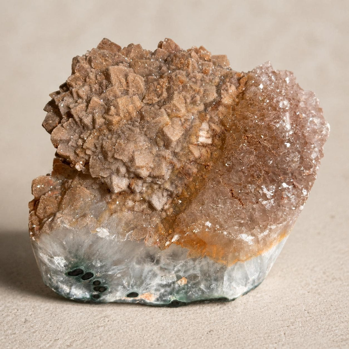 Uruguayan Sugar Amethyst Cluster, Natural Druzy Mineral Specimen, Exact Piece - view 6