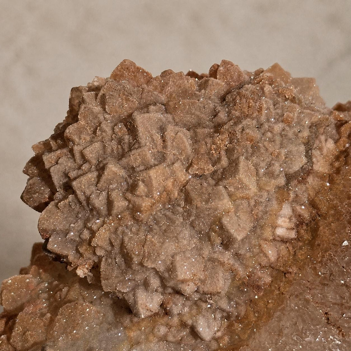 Uruguayan Sugar Amethyst Cluster, Natural Druzy Mineral Specimen, Exact Piece - view 7
