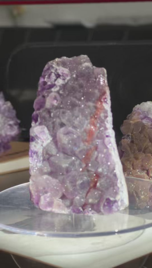 Collector Grade Uruguayan Sugar Amethyst Crystal Town